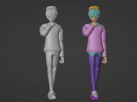 Baby Saja - KPop Demon Hunters 3D Model