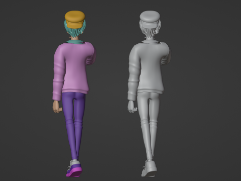 Baby Saja - KPop Demon Hunters 3D Model