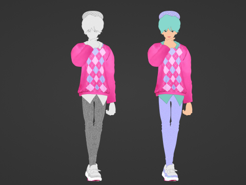 Baby Saja - KPop Demon Hunters 3D Model