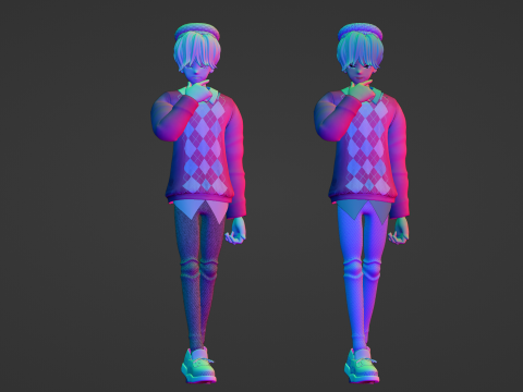 Baby Saja - KPop Demon Hunters 3D Model