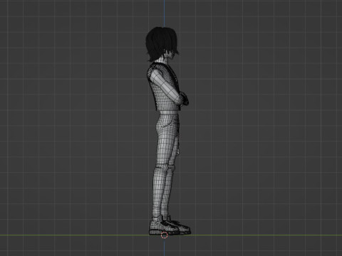 神秘萨贾 - KPop 恶魔猎手 3D 模型