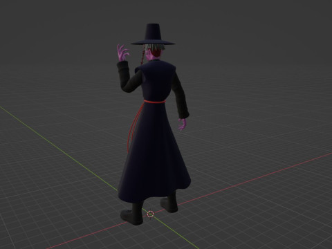 Demon Jinu - KPop Demon Hunters 3D 模型