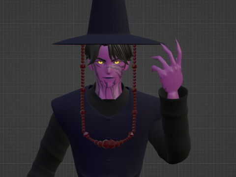 Demon Jinu - KPop Demon Hunters 3D 模型