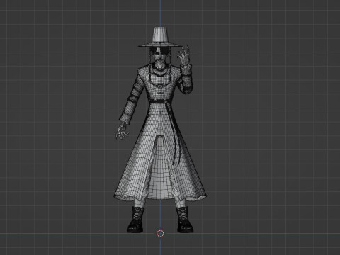 Demon Jinu - KPop Demon Hunters 3D 模型