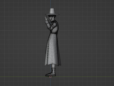 Demon Jinu - KPop Demon Hunters 3D 模型