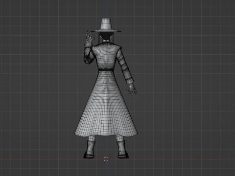 Demon Jinu - KPop Demon Hunters 3D 模型