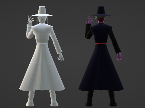 Demon Jinu - KPop Demon Hunters 3D 模型