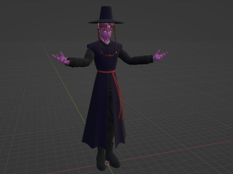 Demon Abby - KPop Demon Hunters 3D Model