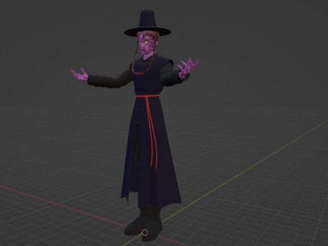 Demon Abby - KPop Demon Hunters 3D Model