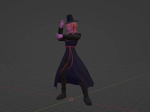 Demon Romance Saja - KPop Demon Hunters 3D 模型