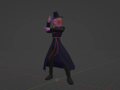 Demon Romance Saja - KPop Demon Hunters 3D Model