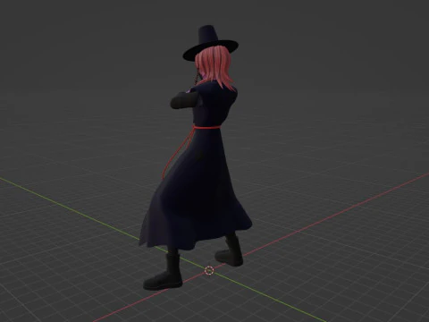 Demon Romance Saja - KPop Demon Hunters 3D Model
