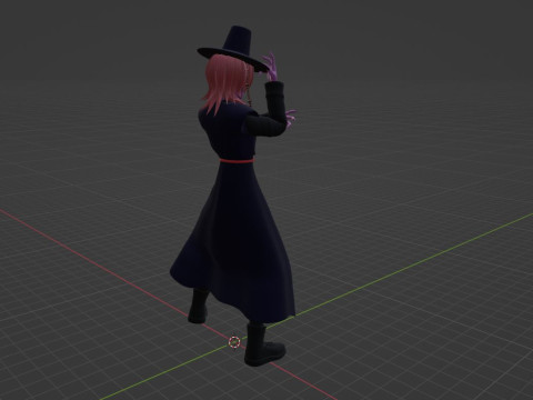 Demon Romance Saja - KPop Demon Hunters 3D 模型