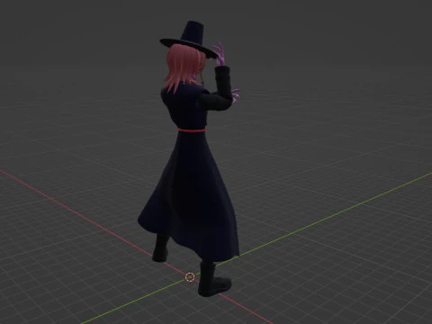 Demon Romance Saja - KPop Demon Hunters 3D Model