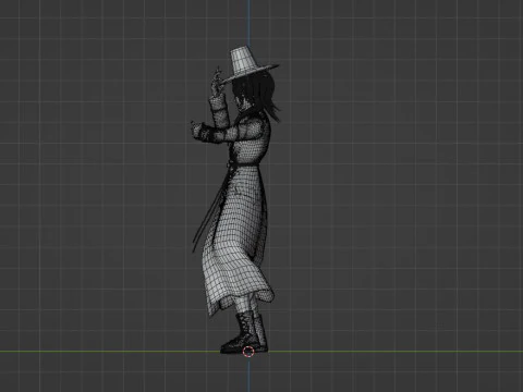 Demon Romance Saja - KPop Demon Hunters 3D Model