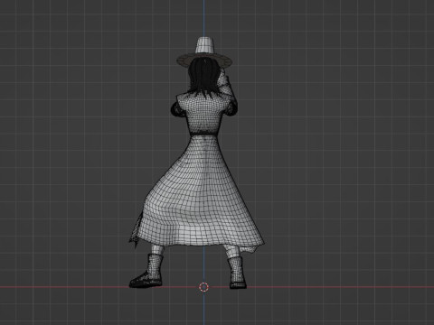 Demon Romance Saja - KPop Demon Hunters 3D 模型