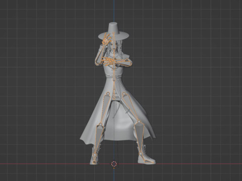 Demon Romance Saja - KPop Demon Hunters 3D 模型