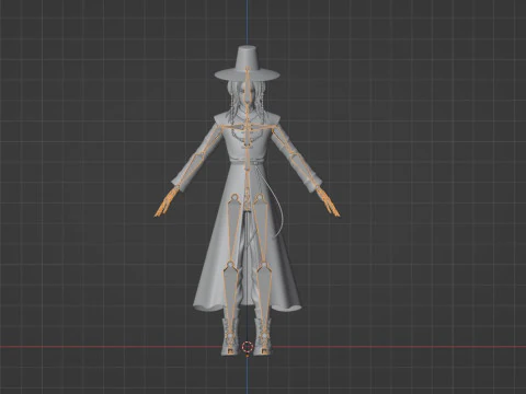 Demon Romance Saja - KPop Demon Hunters 3D Model