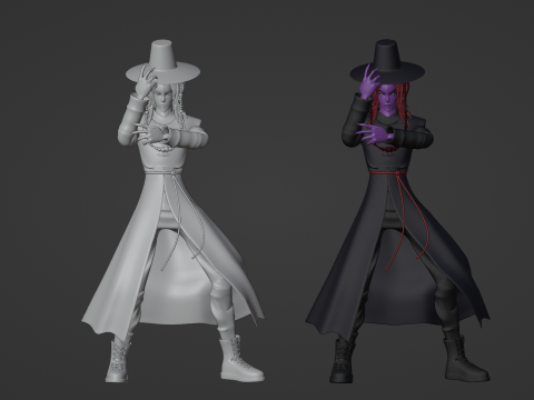 Demon Romance Saja - KPop Demon Hunters 3D 模型