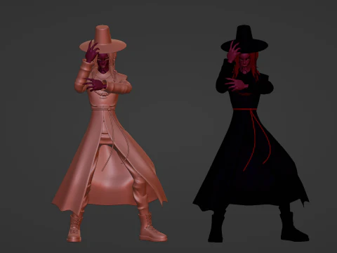 Demon Romance Saja - KPop Demon Hunters 3D Model