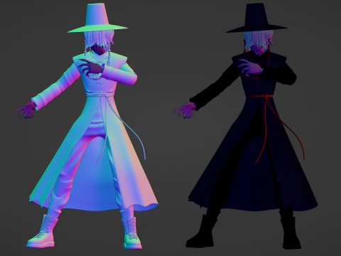 Demon Mystery - KPop Demon Hunters 3D Model