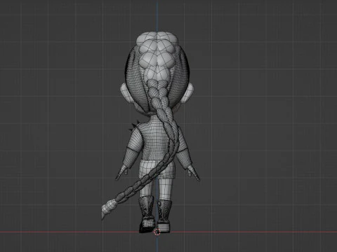 Rumi SD - KPop Demon Hunters 3D Model
