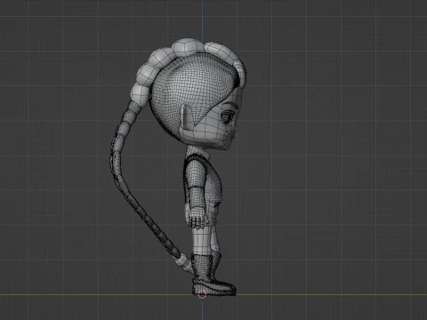 Rumi SD - KPop Demon Hunters 3D Model