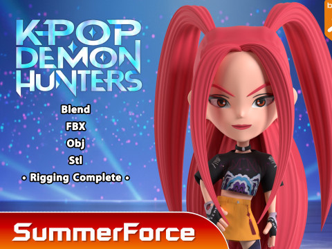 Mira SD - KPop Demon Hunters 3D 模型