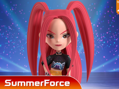 Mira SD - KPop Demon Hunters 3D 모델