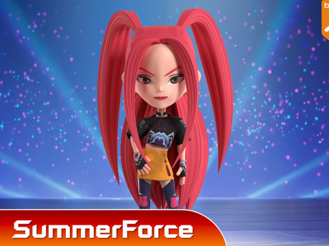 Mira SD - KPop Demon Hunters 3D 모델