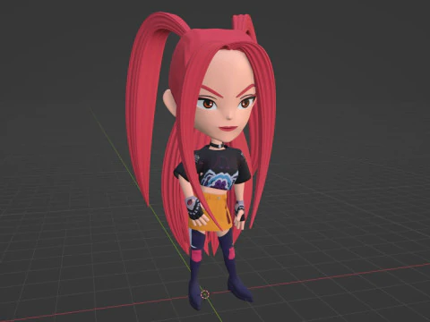 Mira SD - KPop Demon Hunters 3D Model