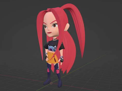 Mira SD - KPop Demon Hunters 3D 모델