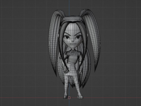 Mira SD - KPop Demon Hunters 3D 모델