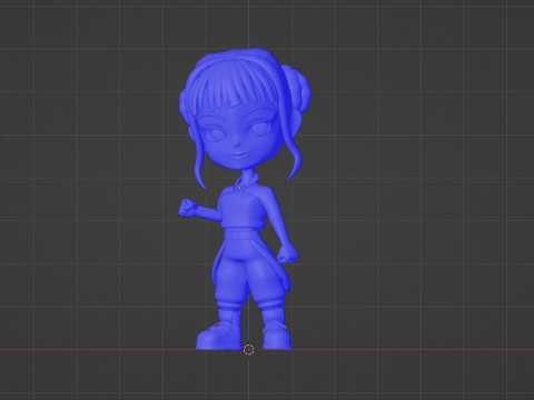 Zoey SD - KPop Demon Hunters 3D Model