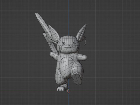 Raichu - Pokemon Modelo 3D