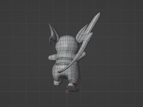 Raichu - Pokemon Modelo 3D