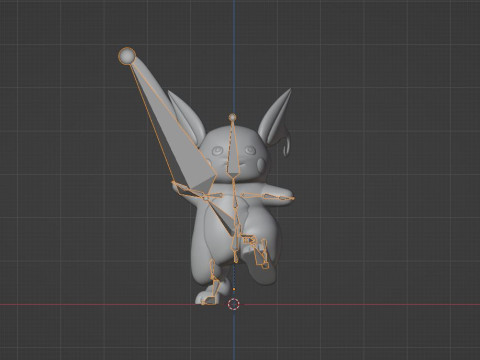 Raichu - Pokemon Modelo 3D