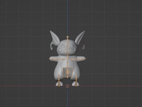 Raichu - Pokemon Modelo 3D