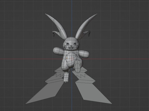 Mega Raichu X - Pokemon 3D मॉडल