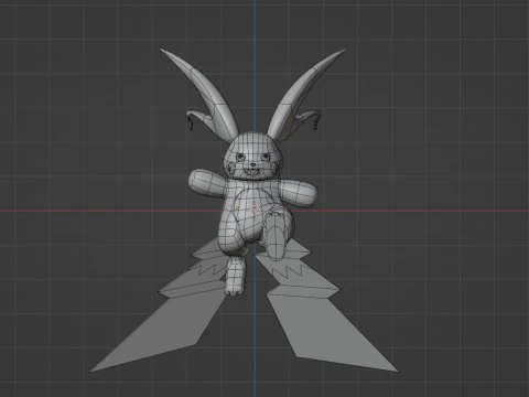 Mega Raichu X - Pokemon 3D Model
