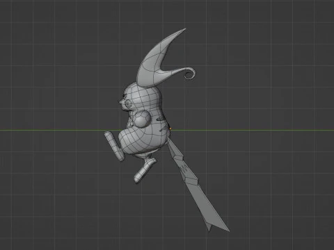 Mega Raichu X - Pokemon 3D Model