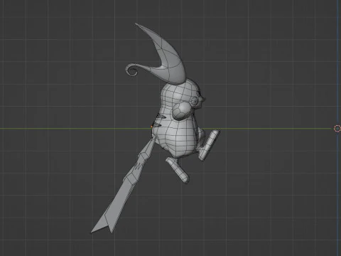 Mega Raichu X - Pokemon 3D Model