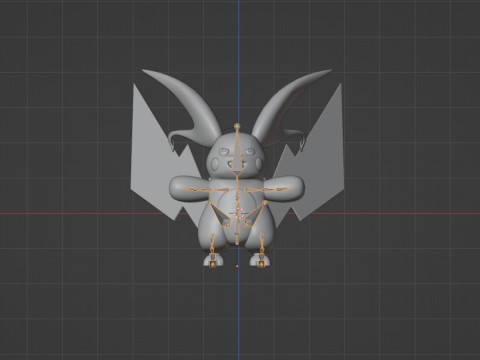 Mega Raichu X - Pokemon 3D मॉडल