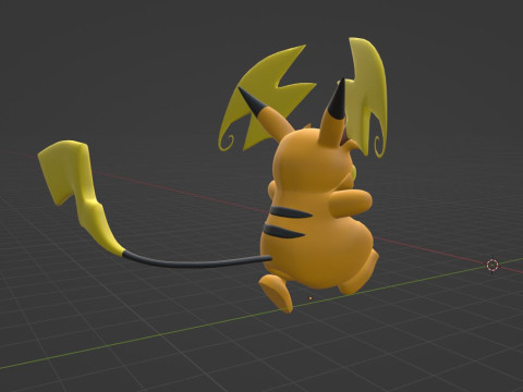 Mega Raichu Y - Pokemon 3D Model