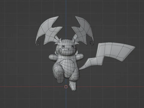 Mega Raichu Y - Pokemon 3D Model
