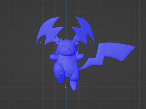 Mega Raichu Y - Pokemon 3D Model