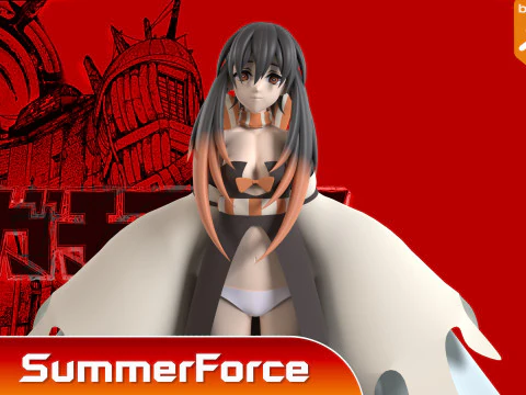 Amo Empool - Gachiakuta 3D Model