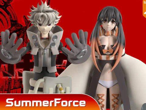 Amo Empool - Gachiakuta 3D Model