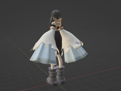 Amo Empool - Gachiakuta 3D Model
