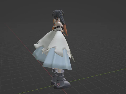 Amo Empool - Gachiakuta 3D Model